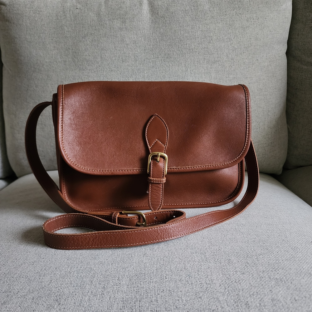 Cole Haan Brown Leather Crossbody Bag